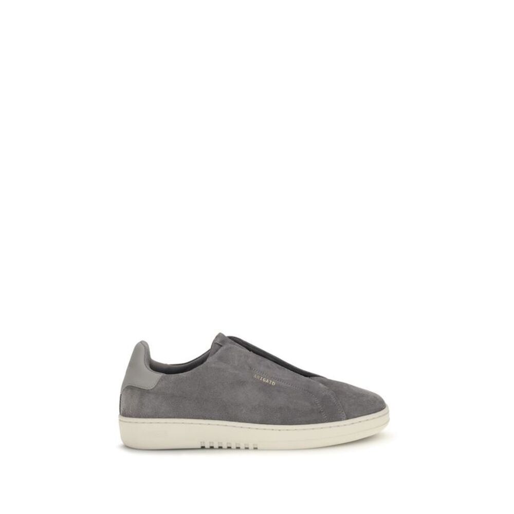 Axel Arigato Gray Calf Leather Bos Taurus Low Top Men's Sneakers